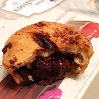 recette ~ Muffins au chocolat au lait et Gianduja ~