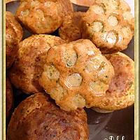 recette Muffins Bacon et Comté