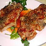 recette Cote de porc échine au piment d espelette