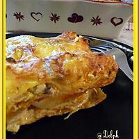 recette Lasagnes poulet - champignons