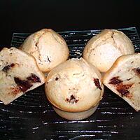 recette Muffins moelleux noisette & éclats de chocolat sans beurre