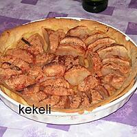 recette Tarte pommes cannelle