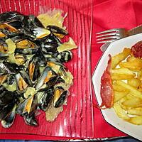 recette moules au curry