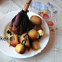 recette Souris d’agneau confite et ses pommes de terre