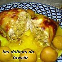 recette CUISSES DE POULETS FARCIES