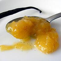 recette Confiture de pêches à la vanille