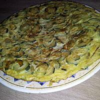 recette Tortilla au courgettes et parmesan