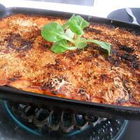 recette Gratin dauphinois a la sauce tomate parmesan