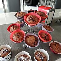 recette Muffins chocolat aux éclats de cacao