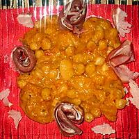 recette mijoté de butternut; pois chiches;  abricots     ,,  recette vue chez jackie  thouny