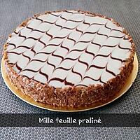 recette mille feuille praliné