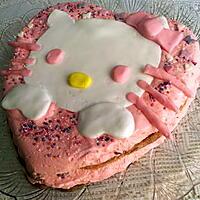 recette Gâteau d'anniversaire Hello Kitty