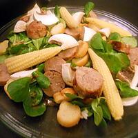 recette Salade a la saucisse de toulouse