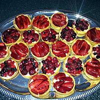 recette Tartelettes aux fruits