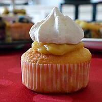 recette cupcake au citron et petite meringue