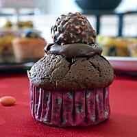 recette cupcake nutella-ferrero rocher