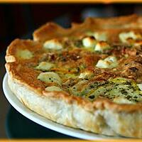 recette Tarte feuilletée courgettes jaunes, noisettes et sauge.