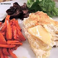 recette Gratin de pommes de terre et ail confit