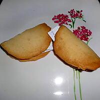 recette Biscuit de la chance ou de fortune