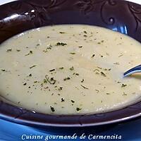 recette Soupe de chou fleur et courgette