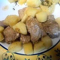 recette Mijoter de porc pomme cannelle