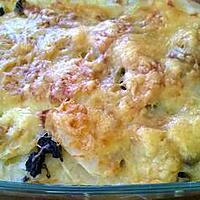 recette gratin de pomme de terre au boudin noir