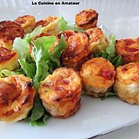 recette Cannelés chorizo et Emmental