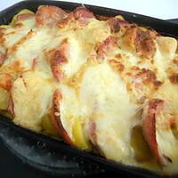 recette Gratin pomme de terre cervelas mozarella