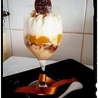 recette triffle pêches- figues au miel