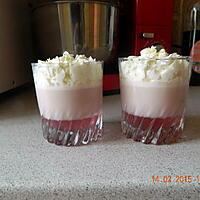 recette Panna-cotta fraises Tagada ® " purple "