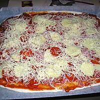 recette pizza   cathou