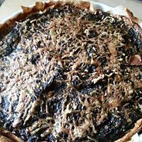 recette Quiche épinards , knackis et fourme d'Ambert