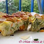 recette FLAN DE LEGUMES AU SURIMI & LAIT D'AMANDE