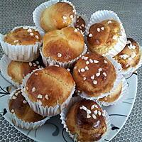 recette Brioches individuelles