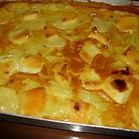 recette gratin de pommes de terre,protéines