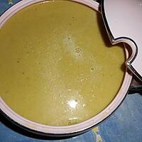 recette Velouté de vert de poireaux