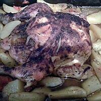 recette poulet roti et pomme de terre