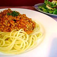 recette ~Spaghettis Bolognaise facile~ 