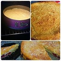 recette Gâteau magique coco-framboise