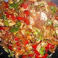 recette Wok de dinde aux pousses de soja