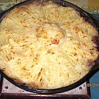 recette parmentier de flemmarde