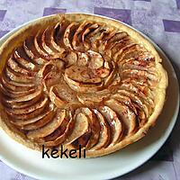 recette Tarte aux pommes et à la cannelle