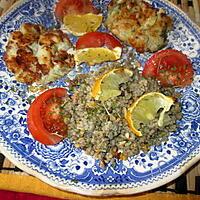 recette boulettes de poisson de souimanga et légumes secs