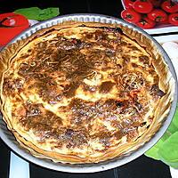 recette tarte miel, cammembert