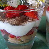 recette Tiramisu aux Fraises (allégé)