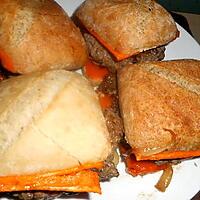 recette Cheeseburger a la mimolette