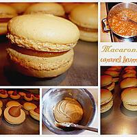 recette Macarons au caramel au beurre salé