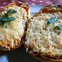 recette Gratin de courge spaghetti