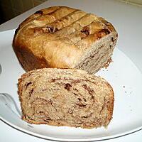 recette Brioche à la fleur d'oranger et pépites de chocolat