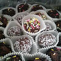 recette Truffes chocolat lait (pour Marie-Amelie...)